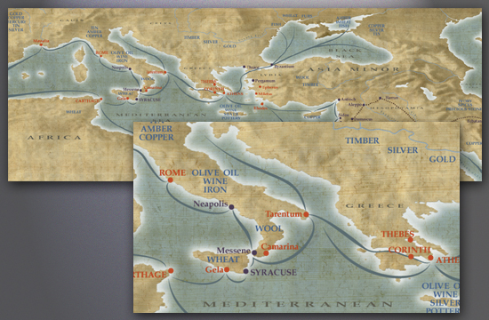   Map Art for Display Panel  